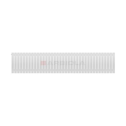 Arbiola Mono H 600-60-37 секции белый вертикальный радиатор c боковым подключением