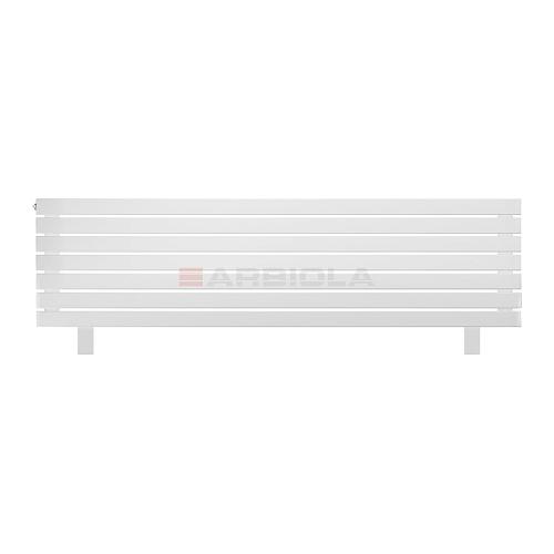 Arbiola Gorizont Liner HZ 1800-36-07 секции белый горизонтальный радиатор c боковым подключением с ножками
