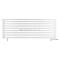 Arbiola Gorizont Ritmo VZ 1800-40-11 секций белый горизонтальный  радиатор c нижним подключением (на ножках)