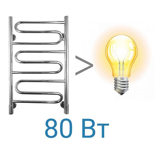Energy Bravo 800 500 Электрический  полотенцесушитель