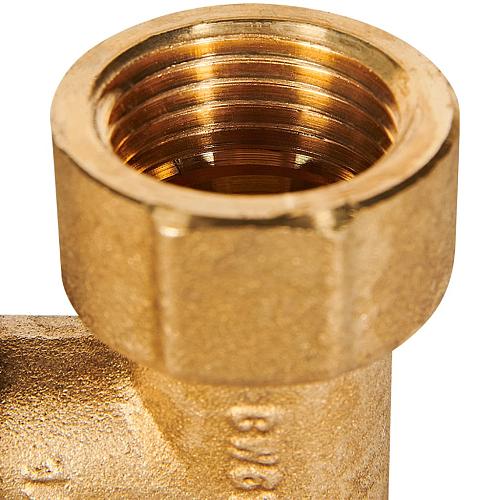 ROMMER Уголок настенный с креплениями 20xG1/2 для трубы из сшитого полиэтилена осевой