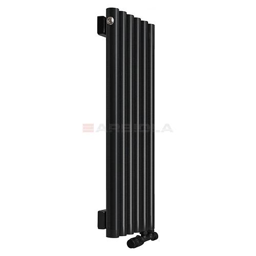 Arbiola Iris 42 V 750-42-32 секции черный вертикальный радиатор c нижним подключением