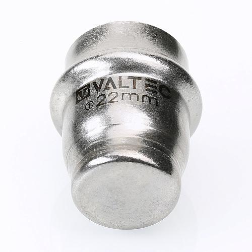 VALTEC 22 мм Заглушка из нержавеющей стали