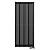 Arbiola Iris 42 V 1750-42-15 секции черный вертикальный радиатор c нижним подключением