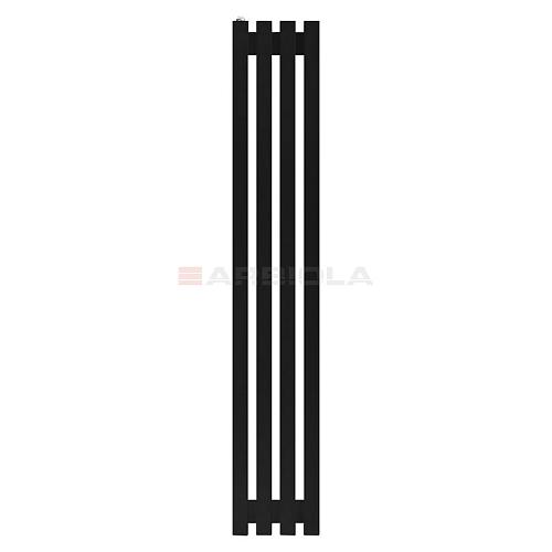 Arbiola Ritmo H 1200-40-04 секции черный вертикальный радиатор c боковым подключением