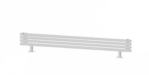 Arbiola Gorizont Ritmo HZ 1800-40-10 секции белый горизонтальный  радиатор c боковым подключением (с ножками)