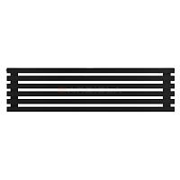 Arbiola Gorizont Ritmo H 1200-40-06 секций чёрный горизонтальный  радиатор c боковым подключением