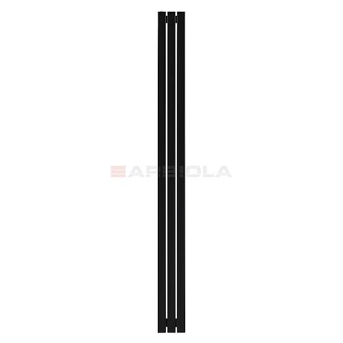Arbiola Mono H 2200-60-03 секции черный вертикальный радиатор c боковым подключением