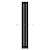 Arbiola Mono H 1500-60-04 секции черный вертикальный радиатор c боковым подключением