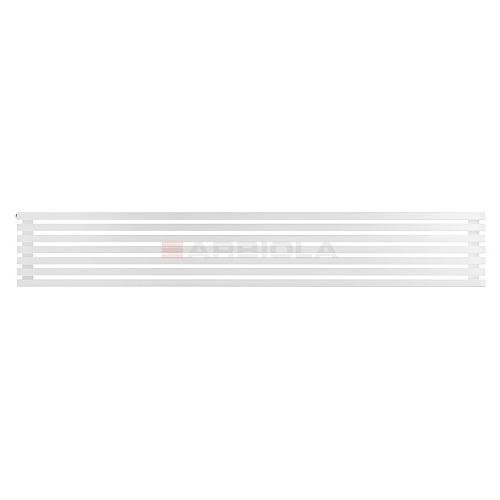 Arbiola Gorizont Ritmo H 2500-40-07 секций белый горизонтальный  радиатор c боковым подключением