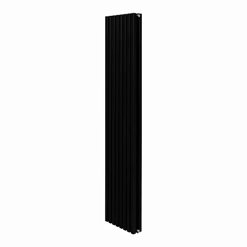 Royal Thermo Shift Q30 VC2180 - 04 секции RAL9005m Дизайн-радиатор (черный) с нижним подключением
