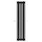  Arbiola Ritmo H 1800-40-07 секции черный вертикальный радиатор c боковым подключением