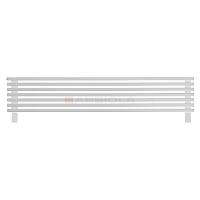 Arbiola Gorizont Compact VZ 1800-63-07 секции белый горизонтальный радиатор c нижним подключением с ножками