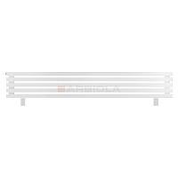 Arbiola Gorizont Ritmo HZ 1500-40-05 секций белый горизонтальный  радиатор c боковым подключением (на ножках)