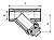 Danfoss Y666 DN32 (149B5276) Фильтр сетчатый с внутренней резьбой