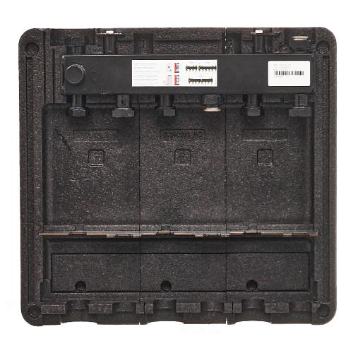 Elsen Комбинированная гребенка DN 20, с гидрострелкой, 4 контура, с крепежом и теплоизоляцией, Q=2 м³/ч