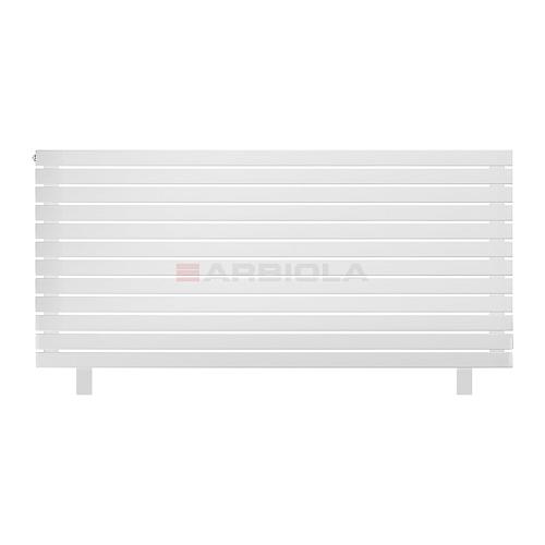 Arbiola Gorizont Liner HZ 1750-36-12 секции белый горизонтальный радиатор c боковым подключением с ножками