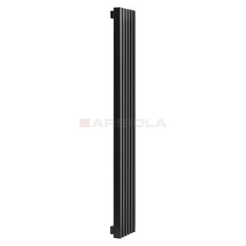 Arbiola Compact H 1800-63-12 секции черный вертикальный радиатор c боковым подключением
