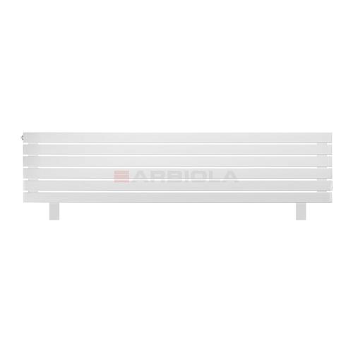 Arbiola Gorizont Liner HZ 1800-36-06 секции белый горизонтальный радиатор c боковым подключением с ножками