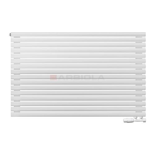 Arbiola Gorizont Iris V 1200-42-16 секции белый горизонтальный радиатор c нижним подключением