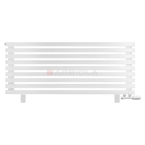Arbiola Gorizont Ritmo VZ 1200-40-09 секций белый горизонтальный  радиатор c нижним подключением (на ножках)