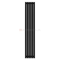 Arbiola Mono H 2000-60-06 секции черный вертикальный радиатор c боковым подключением