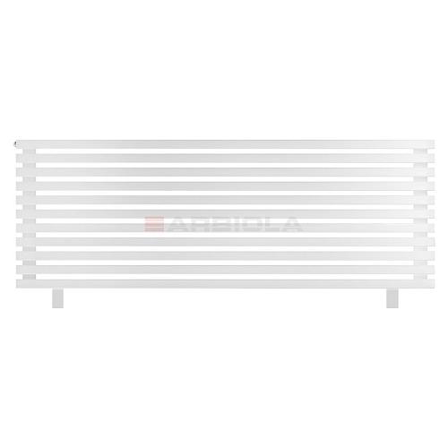 Arbiola Gorizont Ritmo HZ 2000-40-11 секций белый горизонтальный  радиатор c боковым подключением (на ножках)