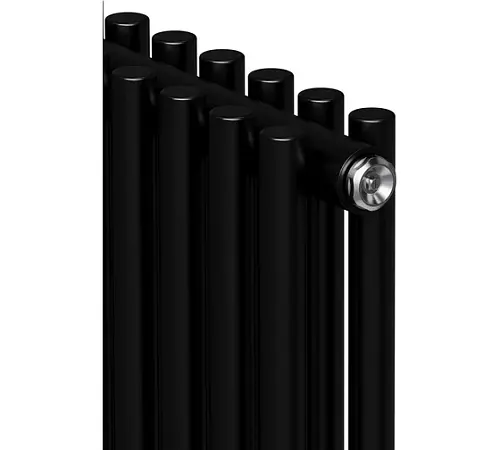 Royal Thermo Shift R22 VC2180 - 06 секций RAL9005m Дизайн-радиатор (черный) с нижним подключением