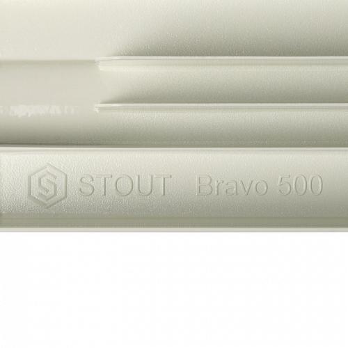 Stout Bravo 350 14 секции Алюминиевый радиатор секционный 