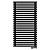 Arbiola Ritmo Gorizont V 750-40-24 секции чёрный горизонтальный радиатор c нижним подключением