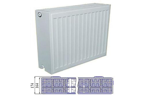 Prado Universal U33 400x1800 стальной панельный радиатор с нижним подключением