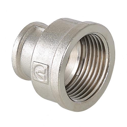 Valtec 3/4" x 1/2" Латунная никелированная муфта