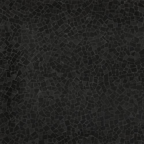 Fap Ceramiche Roma Diamond 75 Frammenti Black Brillante 75×75 см Напольная плитка