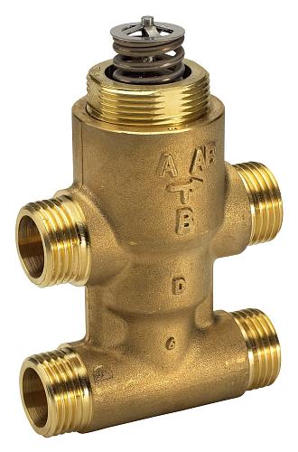 Danfoss VZ 4 DN15 (065Z5512) Клапан регулирующий четырехходовой Kvs-0,63 м3/ч