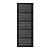 Arbiola Gorizont Iris H 750-42-39 секции черный горизонтальный радиатор c боковым подключением