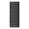 Arbiola Gorizont Iris H 700-42-39 секции черный горизонтальный радиатор c боковым подключением