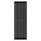 Arbiola Mono H 1800-60-09 секции черный вертикальный радиатор c боковым подключением