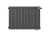 Royal Thermo Piano Forte Noir Sable VDR 500/10 секции БиМеталлический радиатор