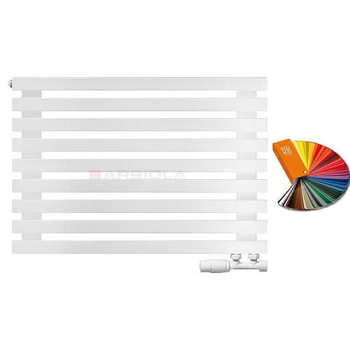 Arbiola Ritmo Gorizont V 1000-40-09 секций цветной горизонтальный радиатор c нижним подключением