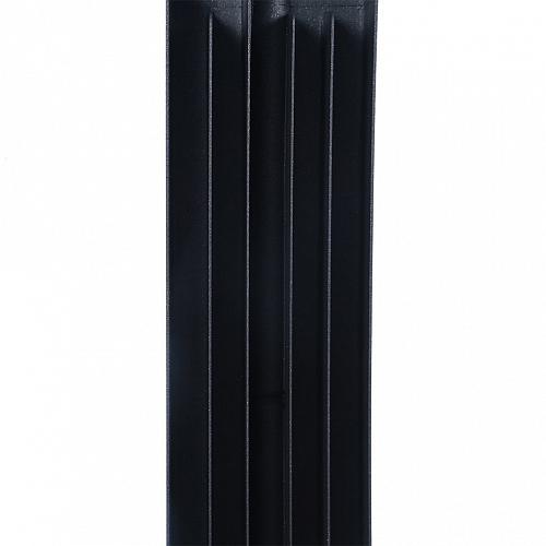 Global Style Plus 500 01 cекция БиМеталлический секционный радиатор черный (глобал)