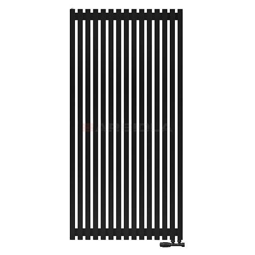 Arbiola Ritmo V 1800-40-15 секции черный вертикальный радиатор c нижним подключением