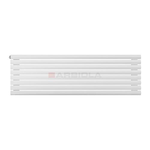 Arbiola Gorizont Iris H 1250-42-08 секции белый горизонтальный радиатор c боковым подключением