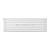 Arbiola Gorizont Iris H 1250-42-08 секции белый горизонтальный радиатор c боковым подключением