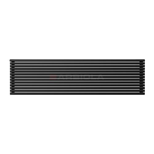 Arbiola Gorizont Iris H 2500-42-13 секции черный горизонтальный радиатор c боковым подключением