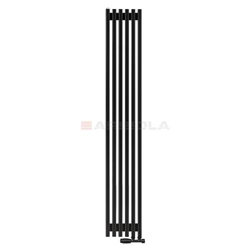 Arbiola Compact V 1800-63-06 секции черный вертикальный радиатор c нижним подключением