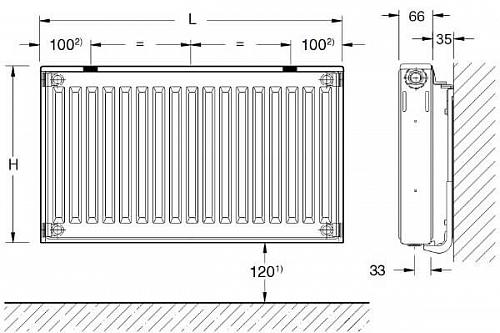 Buderus Logatrend K-Profil 21 500 1000