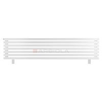 Arbiola Gorizont Ritmo HZ 1500-40-07 секций белый горизонтальный  радиатор c боковым подключением (на ножках)