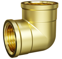 Углы 90° внутренняя резьба равнопроходные латунь