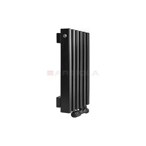 Arbiola Compact V 500-63-10 секции черный вертикальный радиатор c нижним подключением