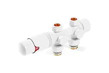 Arbiola SMART DUO 1/2 M30x1,5 (Белый)  Узел нижнего подключения универсальный с термоголовкой